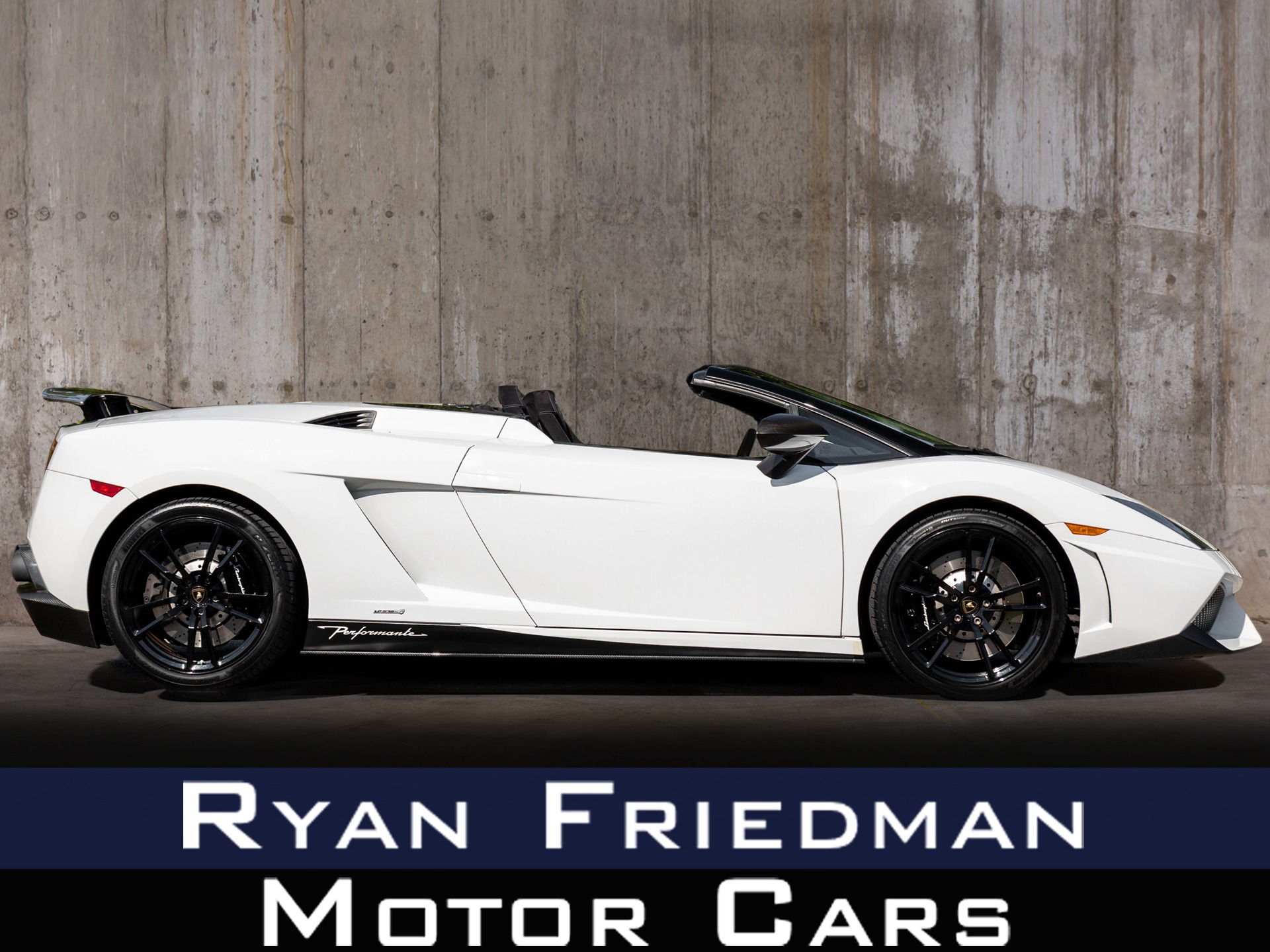 Used 2011 Lamborghini Gallardo LP 570-4 Spyder Performante For Sale (Sold)  | Ryan Friedman Motor Cars LLC Stock #1400C