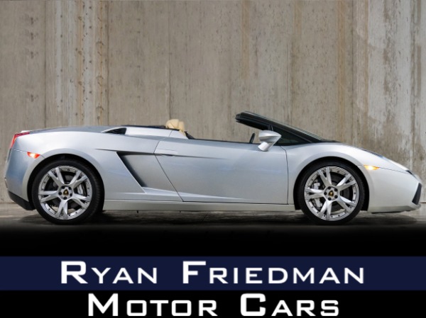 Used 2007 Lamborghini Gallardo Spyder for sale Sold at Ryan Friedman Motor Cars LLC in Glen Cove NY 11542 1