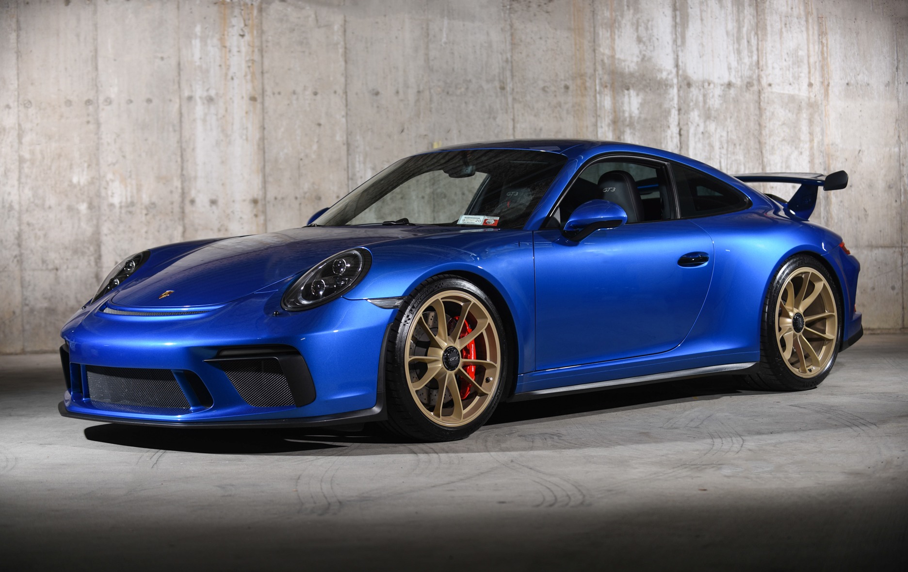 porsche 911 gt3 blue